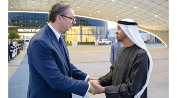 رئيس الدولة والرئيس الصربي يطالبان بوقف الأعمال العسكرية التصعيدية في المنطقة